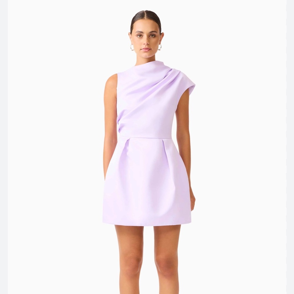 Elliatt One Shoulder Lavender Dress